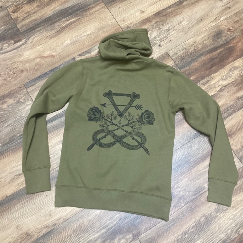 Fitted Zip Hoodie - Picture 3 of 4